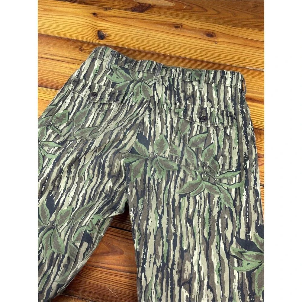 Vtg Cabela's Realtree Camo Pants Mens 36 Goretex Thinsulate Insulated USA-Rare